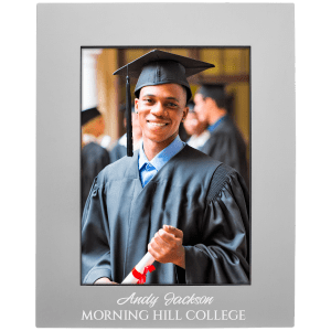 Gray Aluminum Photo Frame 5" x 7"