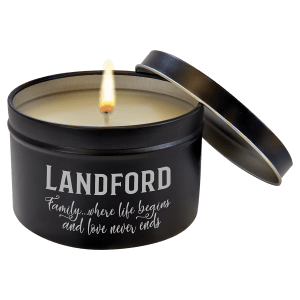 Scented Candle in Metal Tin