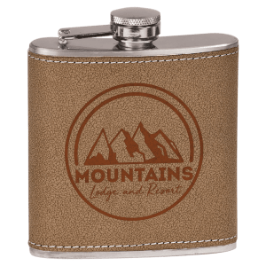 Leatherette Flask