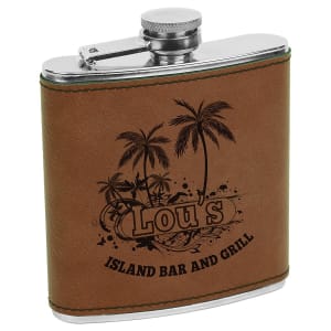 Leatherette Flask