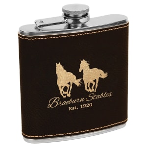 Leatherette Flask