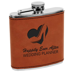 Leatherette Flask