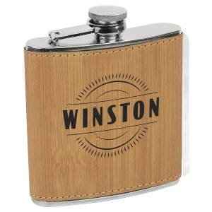 Leatherette Flask