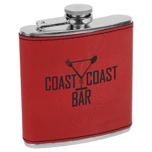 Leatherette Flask