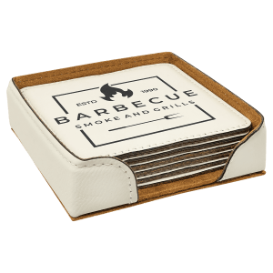 Leatherette Coaster