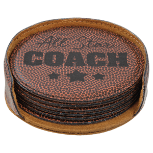 Leatherette Coaster