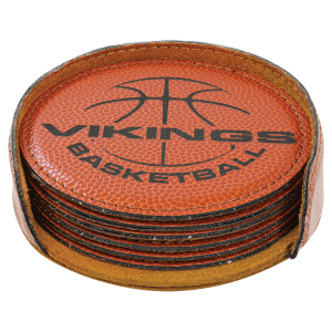 Leatherette Coaster