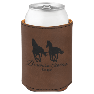Leatherette and Cork Beverage Holder