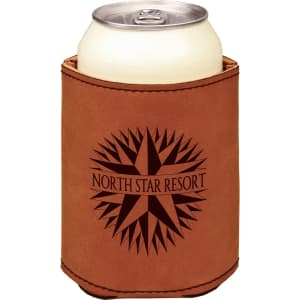 Leatherette and Cork Beverage Holder