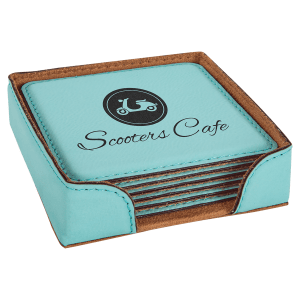 Leatherette Coaster