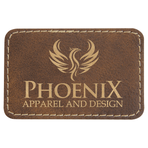 Leatherette Rectangle Patch