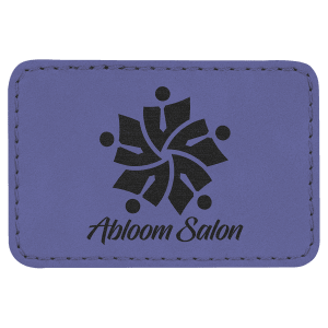 Leatherette Rectangle Patch