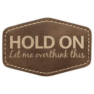 Leatherette Hexagon Patch