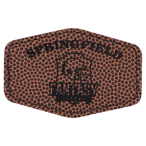 Leatherette Hexagon Patch