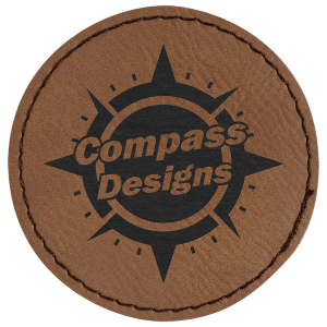 Leatherette Round Patch