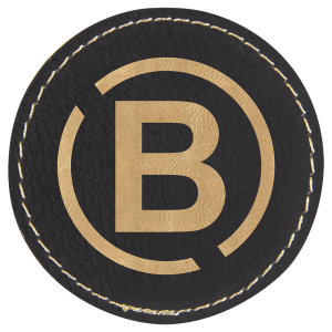 Leatherette Round Patch