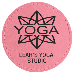 Leatherette Round Patch