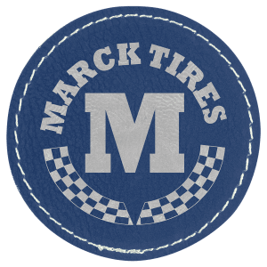 Leatherette Round Patch
