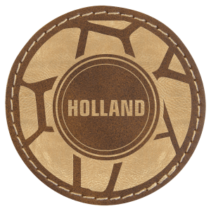 Leatherette Round Patch