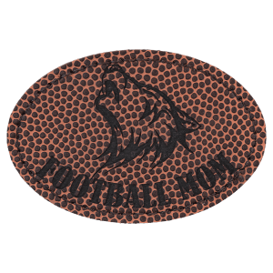 Leatherette Oval Patch