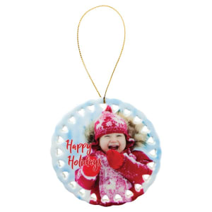 Sublimatable Ceramic Ornament