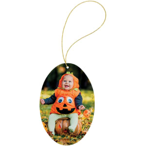 Subli-Tru Ornament with Gold String