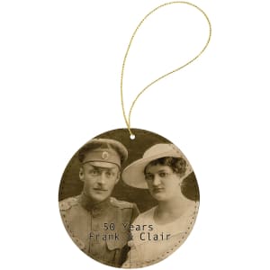 Subli-Tru Ornament with Gold String