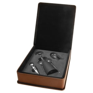 Leatherette Wine Tool Gift Set
