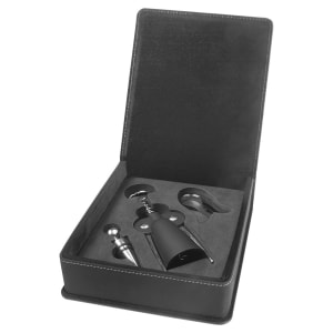 Leatherette Wine Tool Gift Set