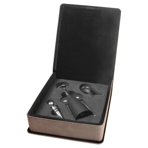 Leatherette Wine Tool Gift Set