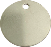 Round Stainless Steel Tag