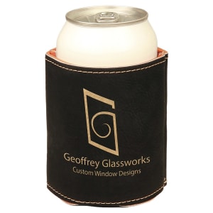 Leatherette and Cork Beverage Holder