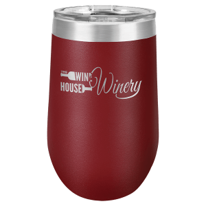 Polar Camel Wine Tumbler with Lid