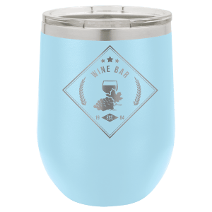 Polar Camel Wine Tumbler with Lid