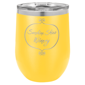 Polar Camel Wine Tumbler with Lid