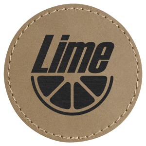 Leatherette Round Patch